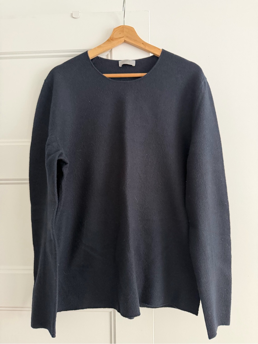 COS Brushed Wool Crewneck Pullover Sweater
